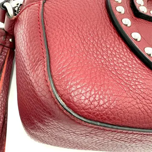 Soho Disco Small Studded Pebbled Calfskin Bag - Picture 6 of 14